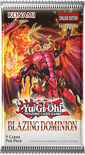 YGO - Blazing Dominion - Booster Pack (PREORDER)
