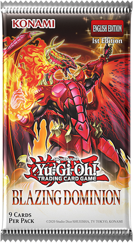 YGO - Blazing Dominion - Booster Pack (PREORDER)