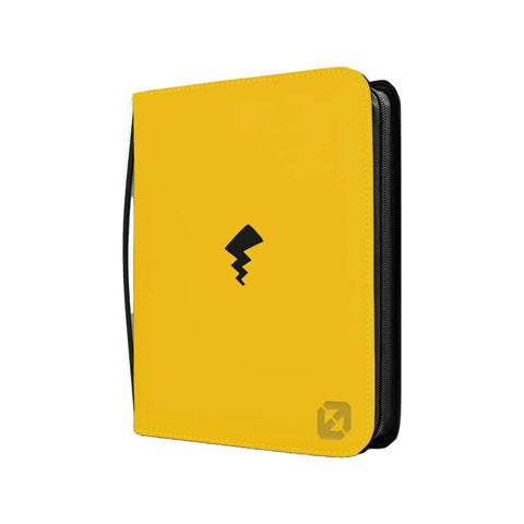 Evoretro - Shield+ 3x3 Toploader Binder with Zipper - Lightning Yellow