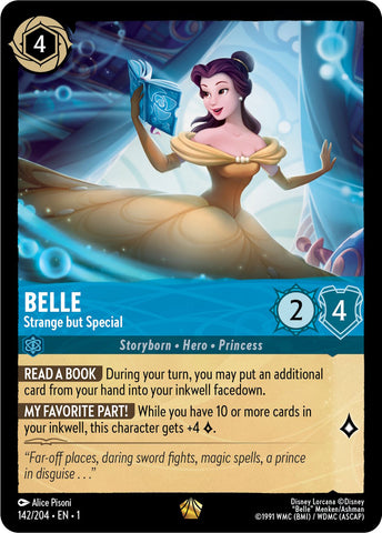142/204 - Belle - Strange but Special - Legendary Non-Foil