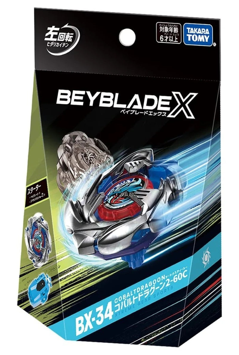 Beyblade X - BX-34 - Cobalt Dragoon Starter