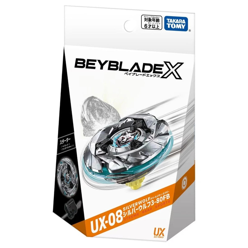 Beyblade X - UX-08 - Silver Wolf Starter