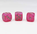 Chessex CHX 26862 Borealis Pink/Silver  36D6