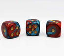 Chessex CHX 26862 GEMINI RED-TEAL/GOLD 36D6