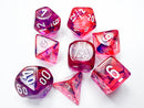 Chessex CHX 27408 7-DIE SET NEBULA BLACK/WHITE