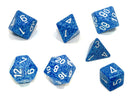 Chessex CHX 25306 7-DIE SET SPECKLED WATER