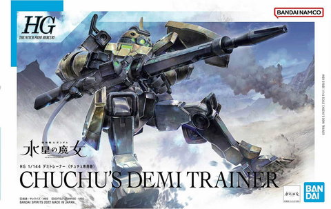 Bandai - Mobile Suit Gundam The Witch of Mercury: Chuchu'sDemi Trainer - 1/144 High Grade Model Kit
