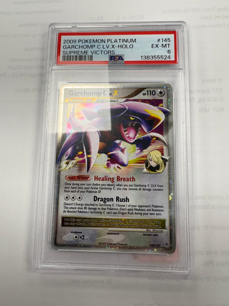 Garchomp C LV.X - 2009 Pokemon Platinum