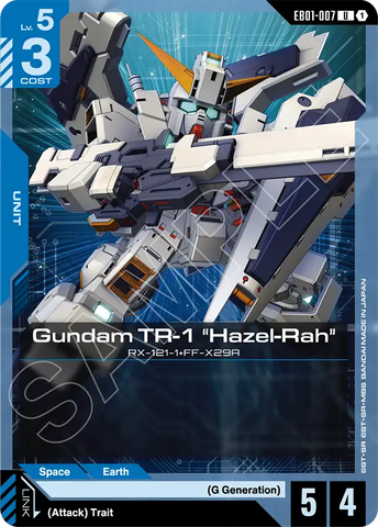 Gundam TR-1 "Hazel-Rah" [EB01-007] (U)