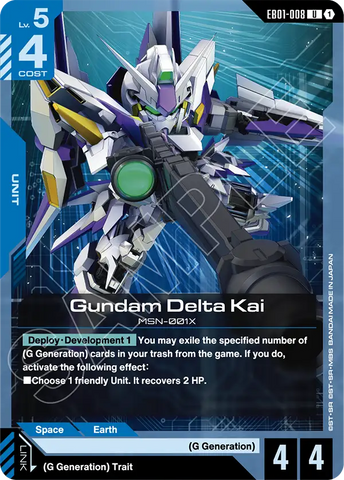 Gundam Delta Kai [EB01-008] (U)