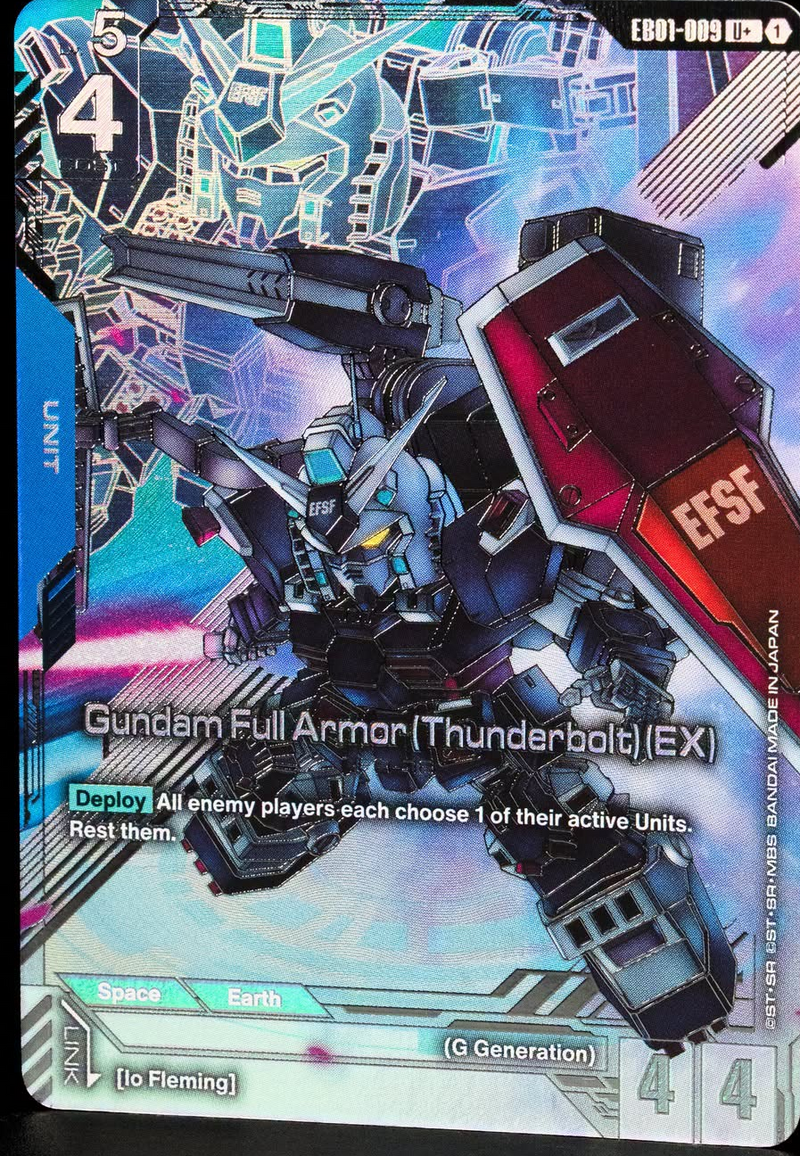 Gundam Full Armor (Thunderbolt) (EX) [EB01-009] (U+)