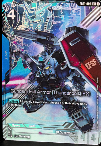 Gundam Full Armor (Thunderbolt) (EX) [EB01-009] (U+)