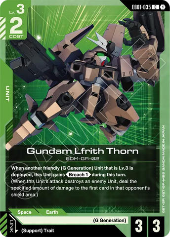 Gundam Lfrith Thorn [EB01-035] (C)