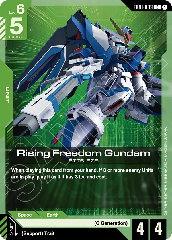 Rising Freedom Gundam [EB01-039] (C)