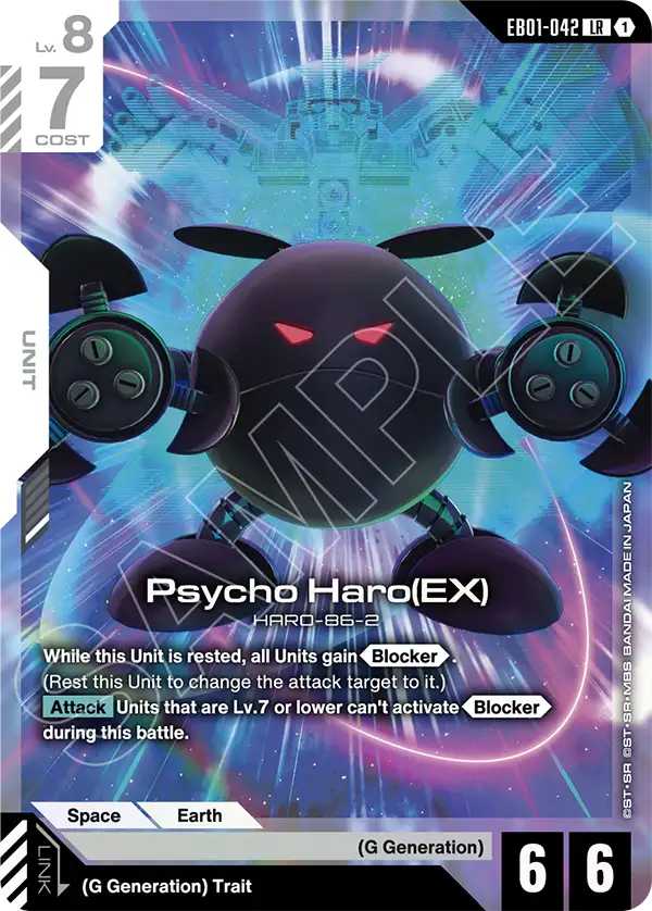 Psycho Haro (EX) [EB01-042] (LR)