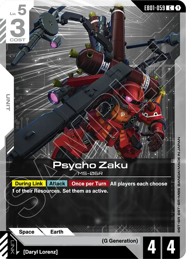 Psycho Zaku [EB01-059] (C)