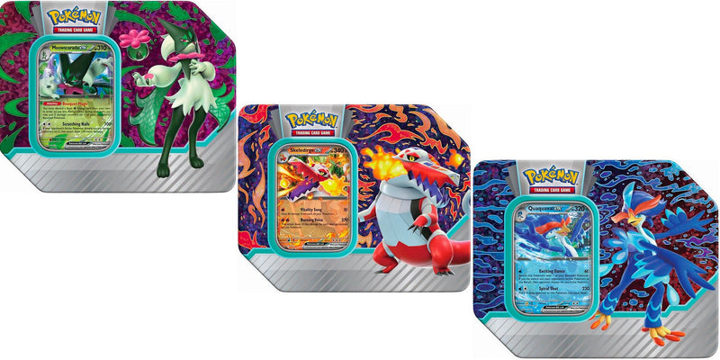 PKMN - Paldea Partners - Set of Tins