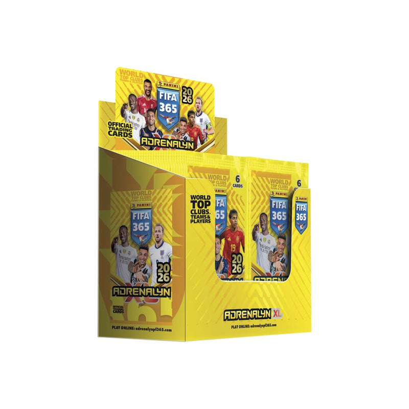 Topps - 2026 Adrenalyn XL FIFA 365 Soccer - Booster Box