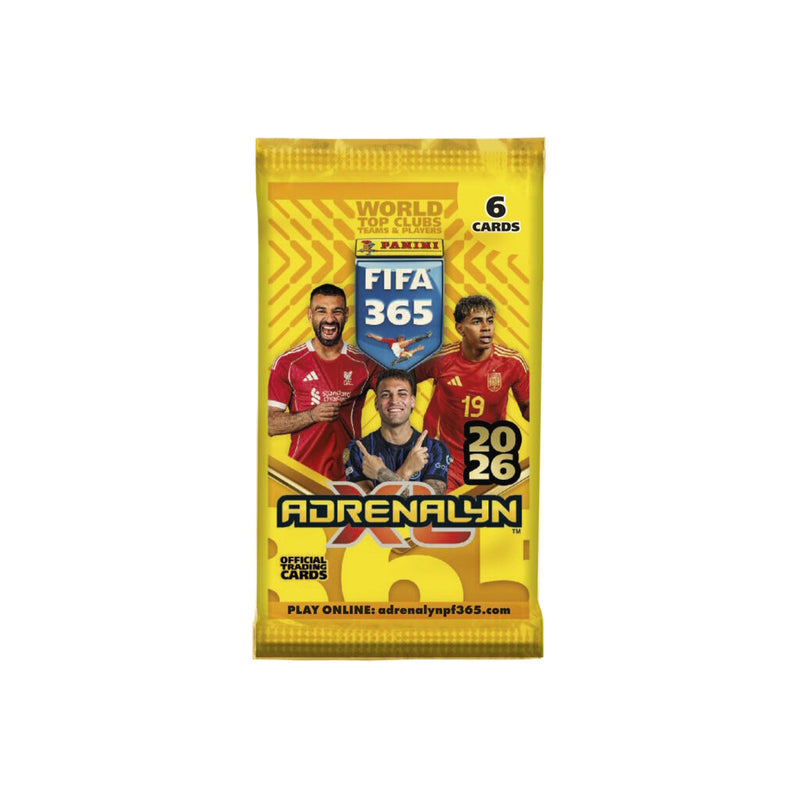 Topps - 2026 Adrenalyn XL FIFA 365 Soccer - Booster Pack