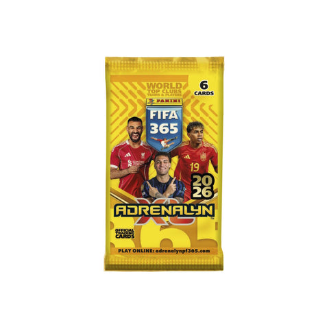 Topps - 2026 Adrenalyn XL FIFA 365 Soccer - Booster Pack