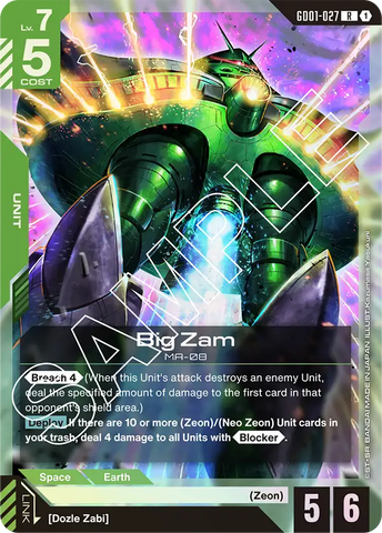 Big Zam MA-08 [GD01-027] (R)