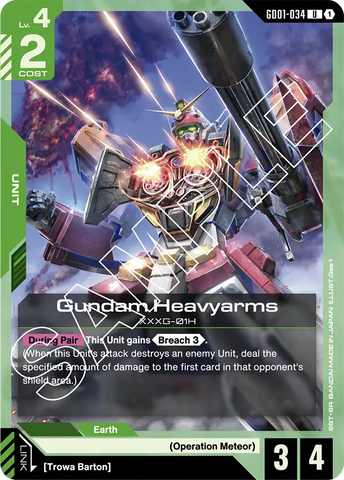 Gundam Heavyarms XXXG-01H [GD01-034] (U)