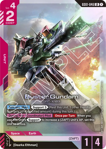 Buster Gundam GAT-X103 [GD01-046] (LR)