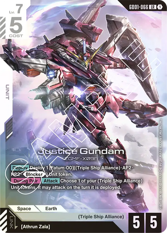 Justice Gundam ZGMF-X09A [GD01-066] (LR)