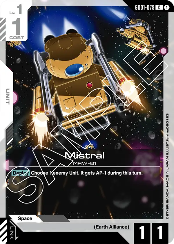 Mistral MAW-01 [GD01-078] (C)