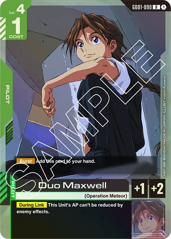 Duo Maxwell [GD01-090] (R)