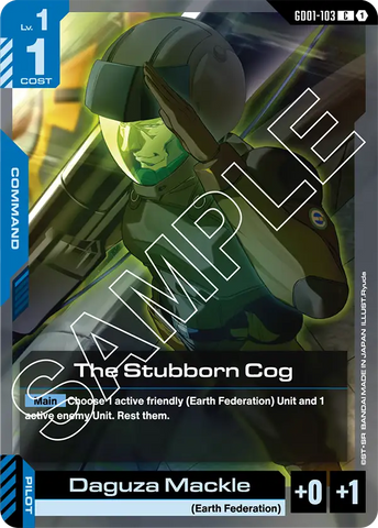The Stubborn Cog [GD01-103] (C)