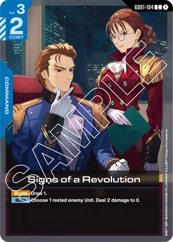 Signs of a Revolution [GD01-104] (C)