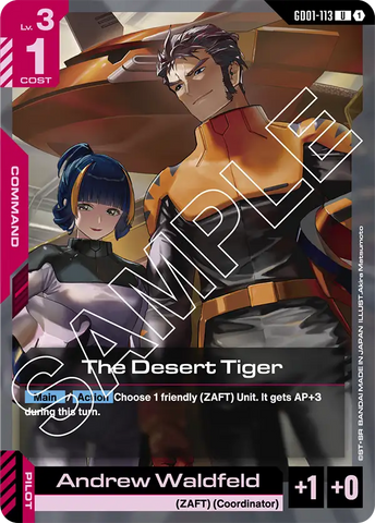 The Desert Tiger [GD01-113] (U)