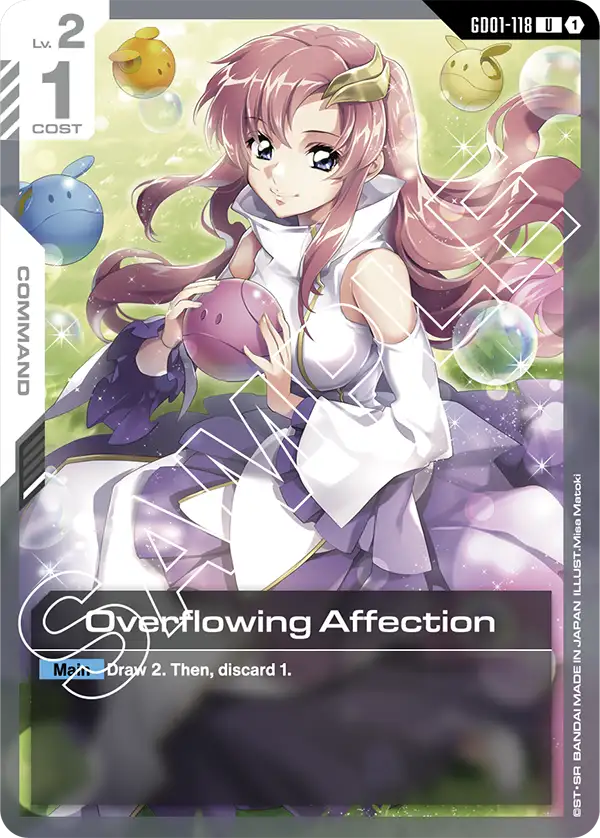 Overflowing Affection [GD01-118] (U)