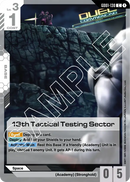 13th Tactical Testing Sector [GD01-130] (C)