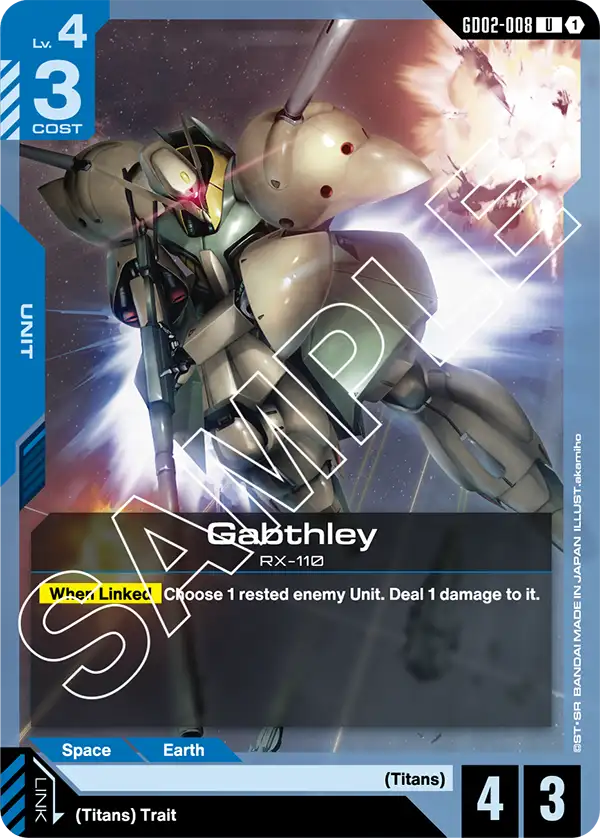 Gabthley RX-110 [GD02-008] (U)