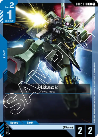 Hizack RMS-106 [GD02-013] (C)