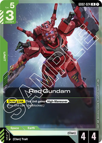 Red Gundam [GD02-024] (R)