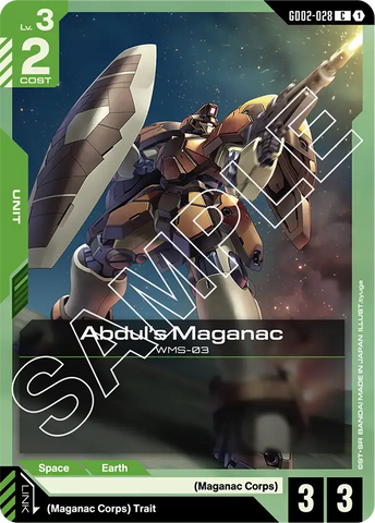 Abdul's Maganac WMS-03 [GD02-028] (C)