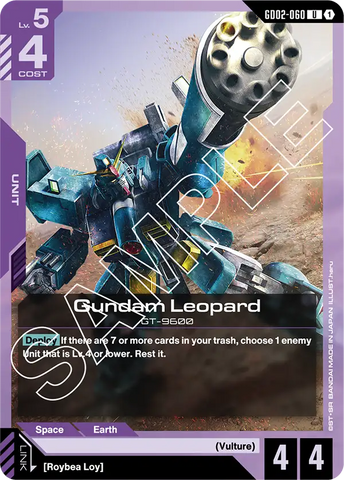 Gundam Leopard GT-9600 [GD02-060] (U)