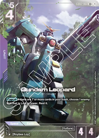 Gundam Leopard GT-9600 [GD02-060] (U+)