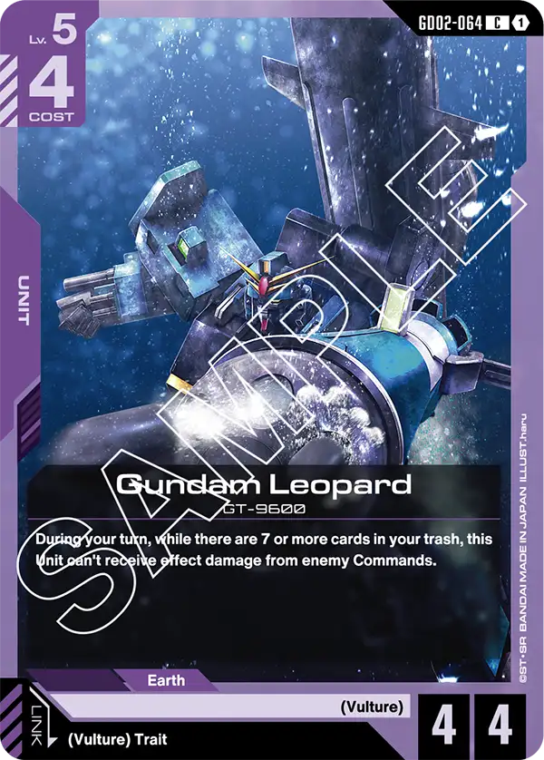 Gundam Leopard GT-9600 [GD02-064] (C)