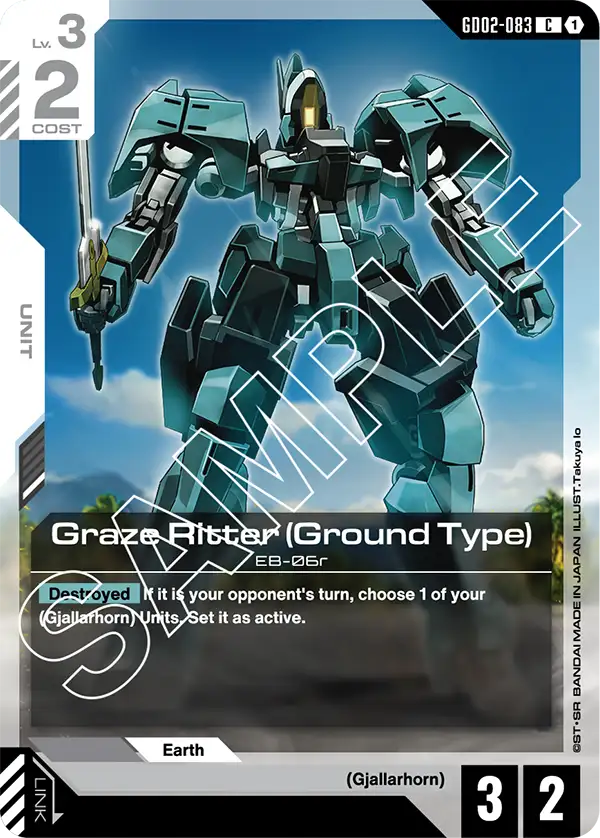 Graze Ritter (Ground Type) EB-06r [GD02-083] (C)