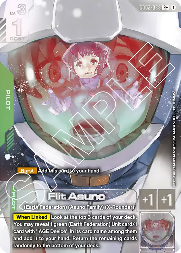 Flit Asuno [GD02-088] (R+)