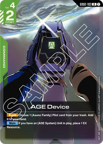 AGE Device [GD02-103] (R)
