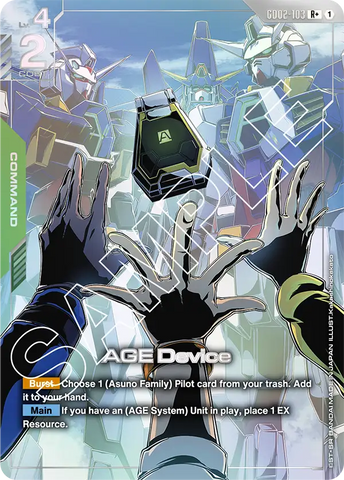 AGE Device [GD02-103] (R+)