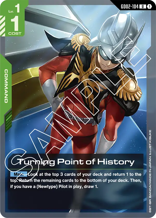 Turning Point of History [GD02-104] (U)