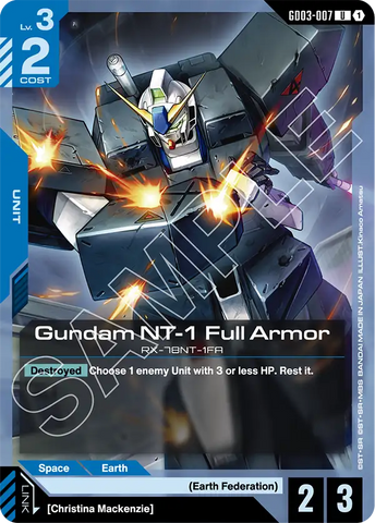 Gundam NT-1 Full Armor RX-78NT-1FA [GD03-007] (U)