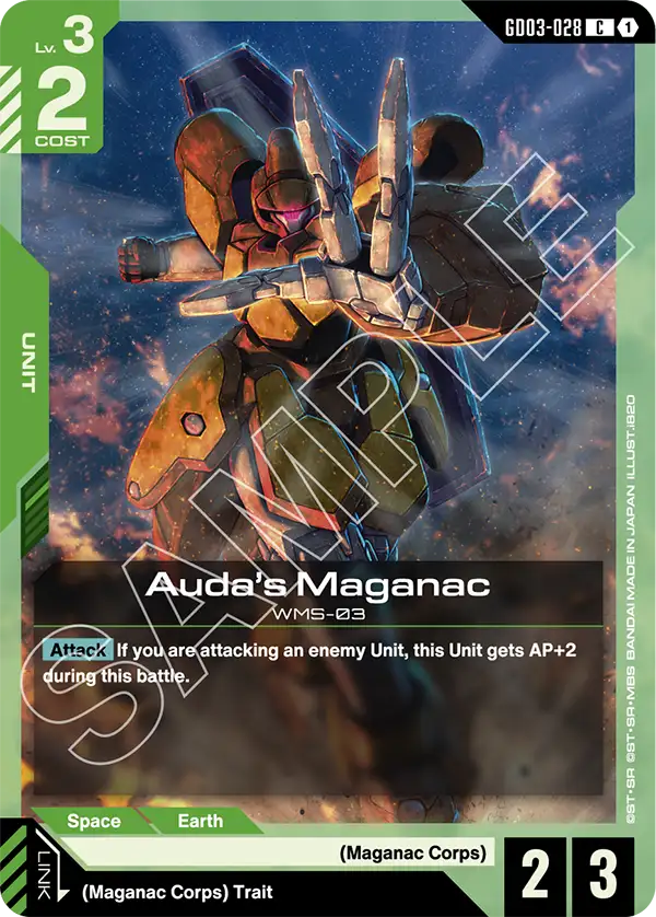 Auda's Maganac WMS-03 [GD03-028] (C)