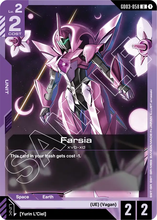 Farsia XVB-XD [GD03-058] (U)